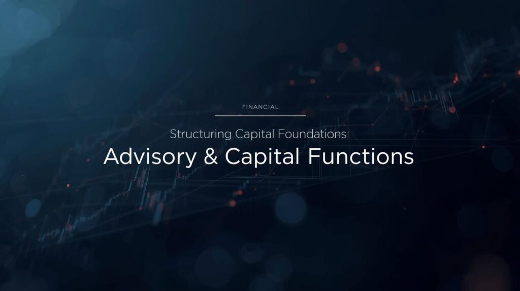 Preparation of Advisory and Capital Functions